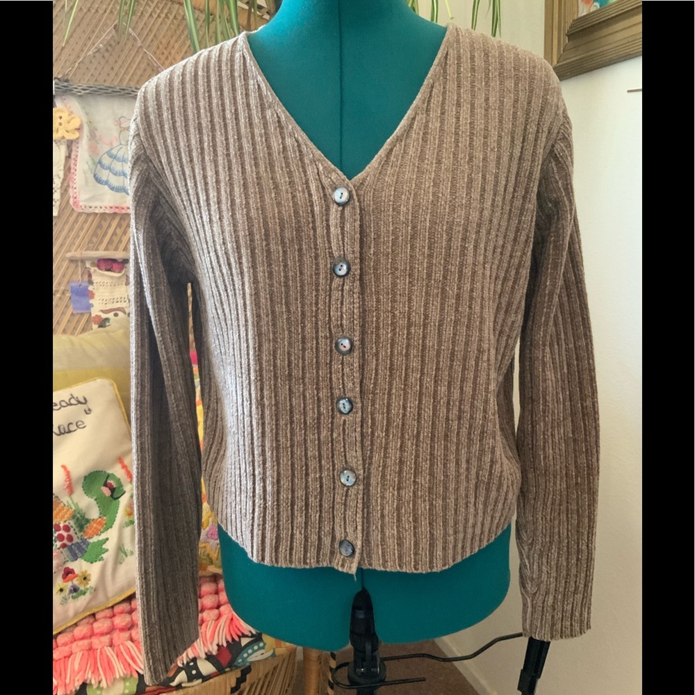 Tan,Light brown sweater by MODA Int’l. Super soft